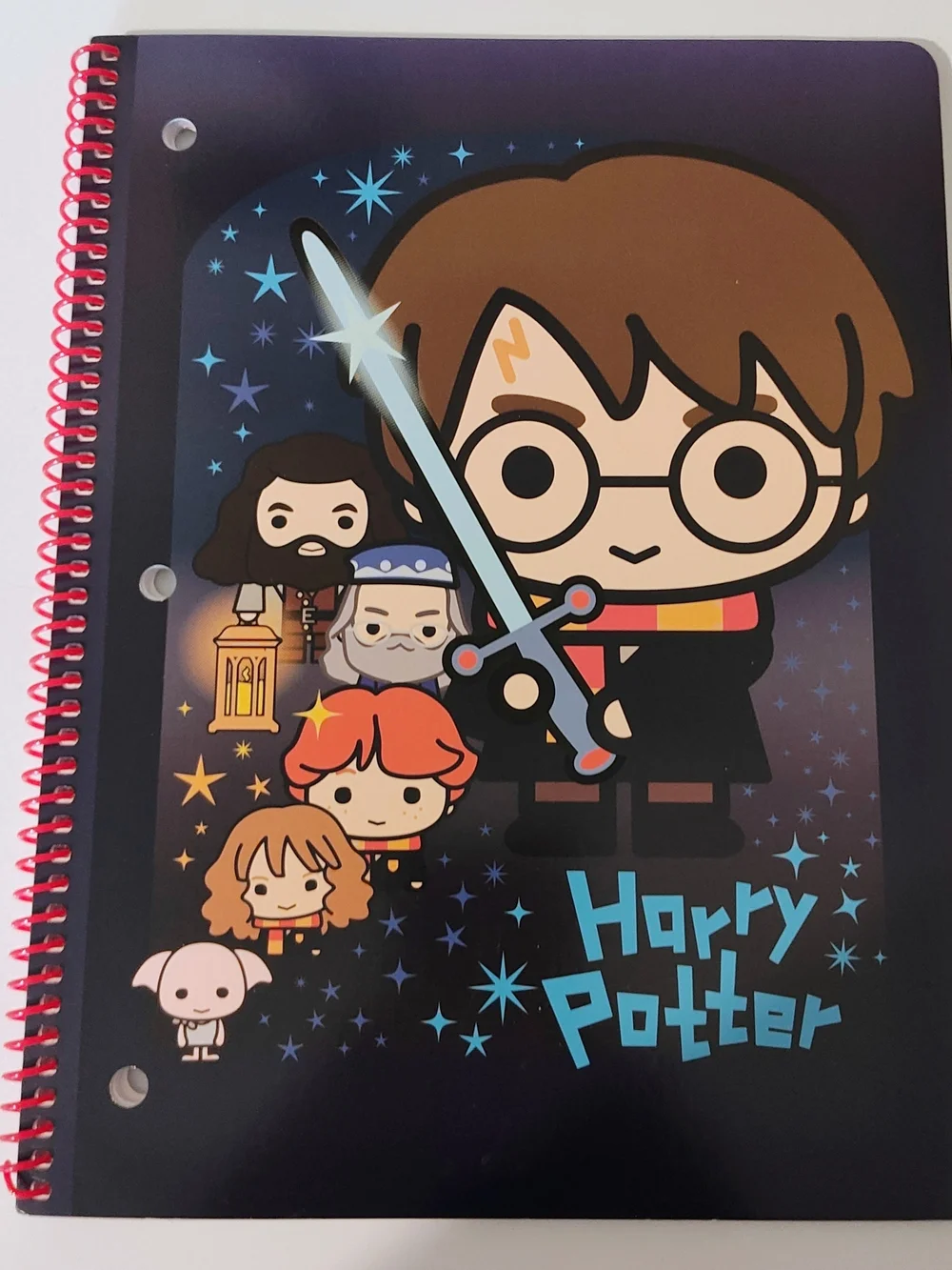 Harry Potter Chibi Character Notebook/Pencil Pouch Set & Stylus Pen